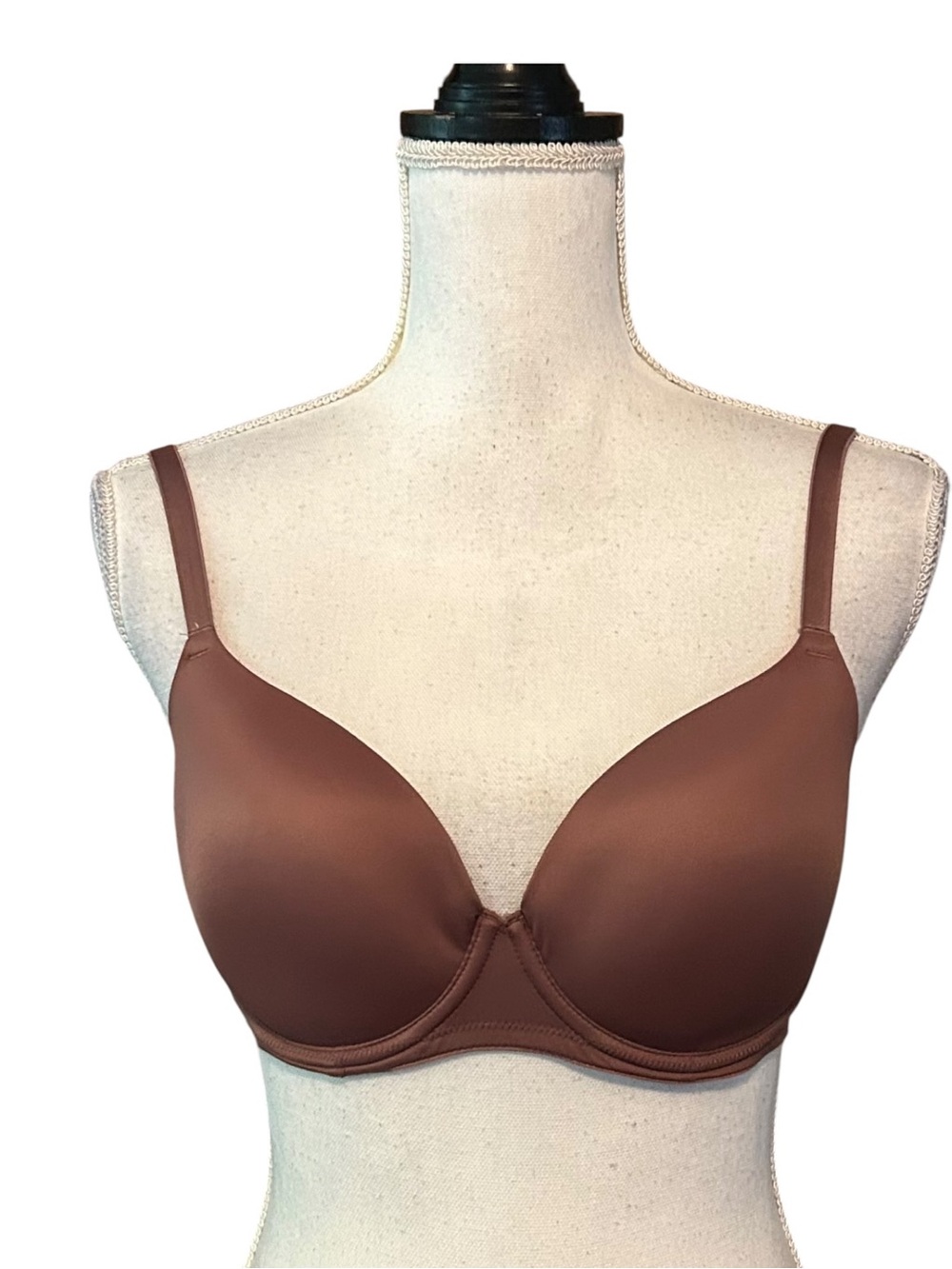 Victoria’s‎ Secret PINK Wear Everywhere Lightly Lined Bra SZ 32DD in Cocoa Mauve